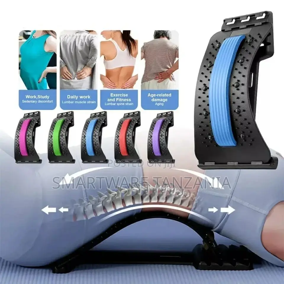Back Stretcher, Lumbar Back Pain Relief Device, Multi-level