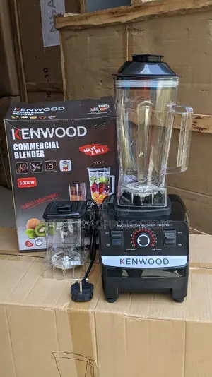 Heavy Duty Blender 2 in 1 Black