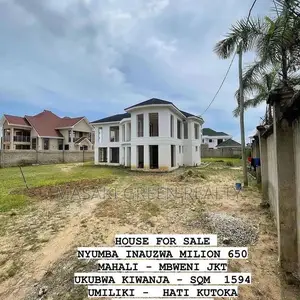 4bdrm House in Mbweni Jkt, Kinondoni for sale