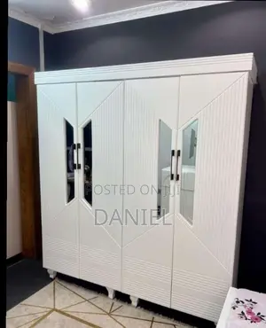 Kabati Milango Me Nne 4 Doors Rangi Nyeupe