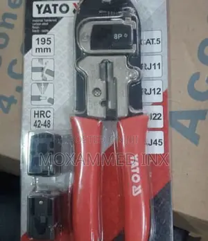 Yato Crimping Pliers 4p-6p-8p Yato Brand YT-2244 PL