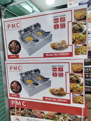 PMC Electric Deep Fryer 12L High Quality (6L + 6L)