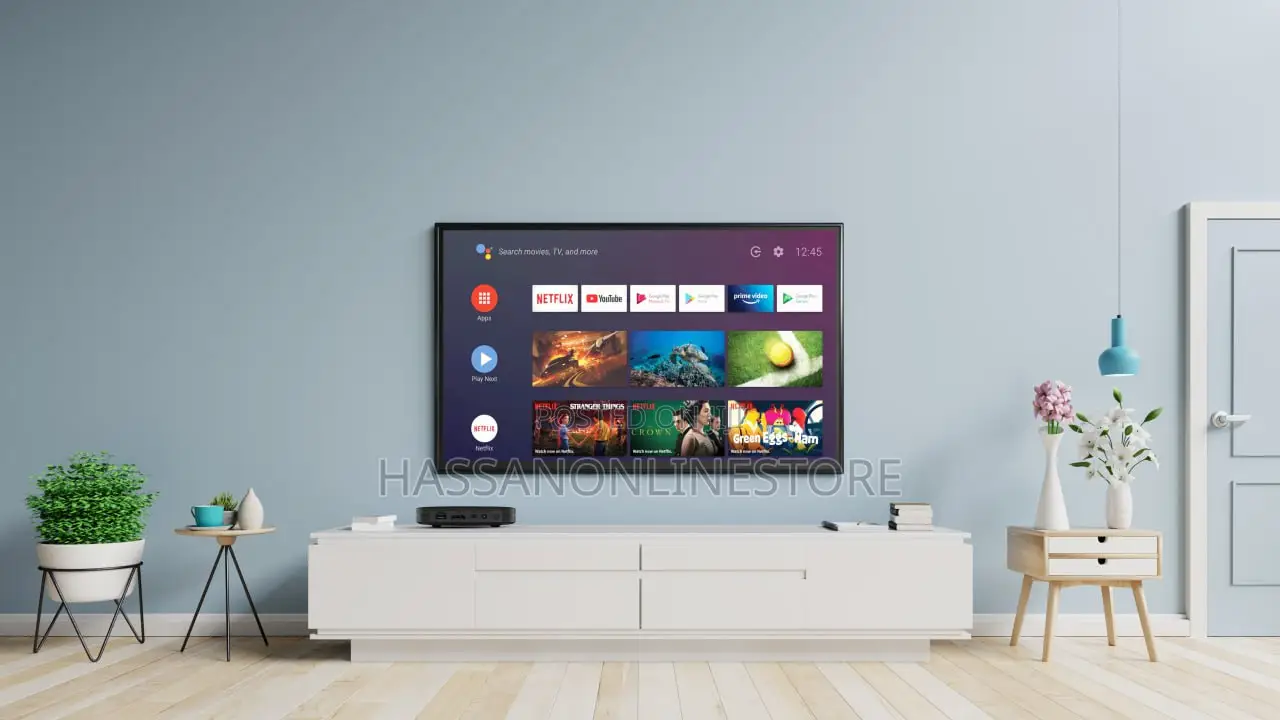 Porodo Android TV Box 1080P 2gb RAM 8gb Rom Support