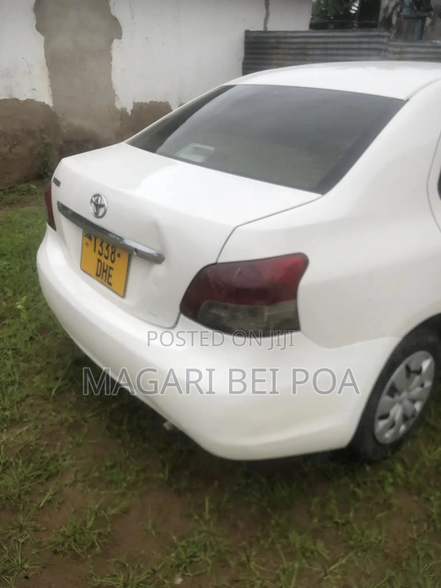 Toyota Belta 2009 White