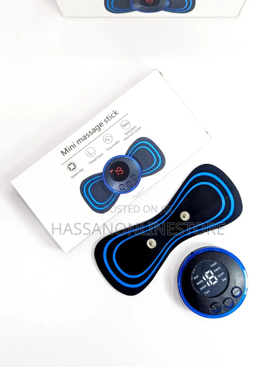 Electric Massager Pad Mini Cervical Massage Stimulator