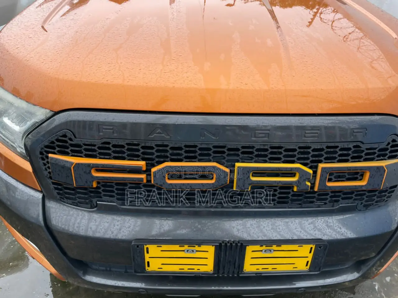 Ford Ranger 2021 Orange