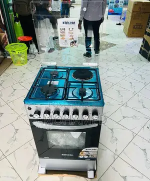 Bruhm Gas Electric Cooker/Jiko