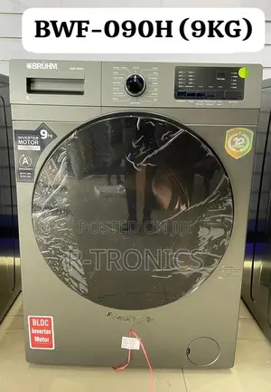 Bruhm Washing Machine 9kg Front Load