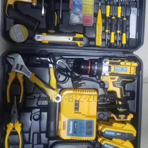 Drill Mashine With Tools Box