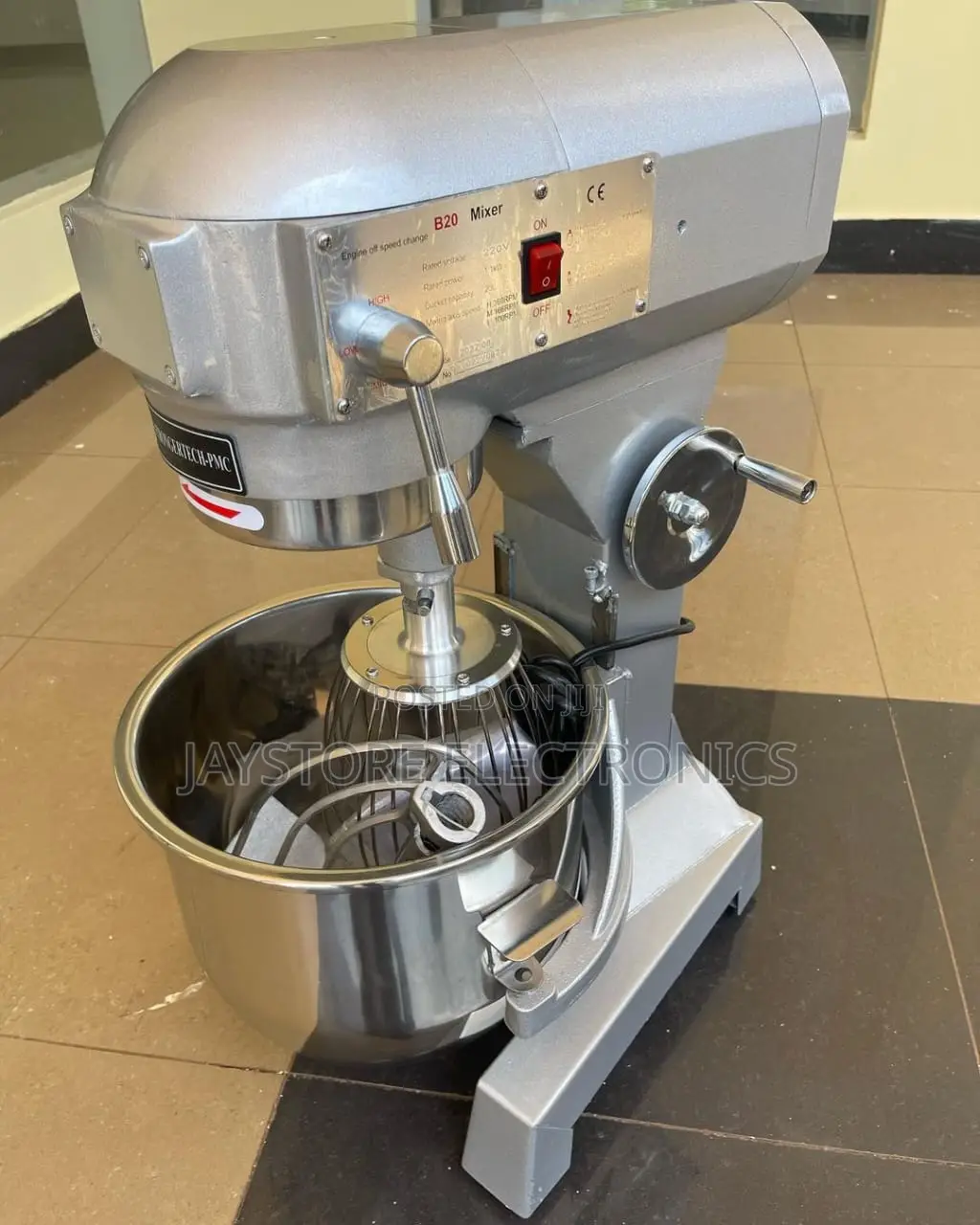 Generic Commercial B20 Heavy Duty Planetary Mixer 20L 8kg