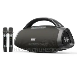 Wking D20 Partybox Bluetooth Speaker With 2 Mics