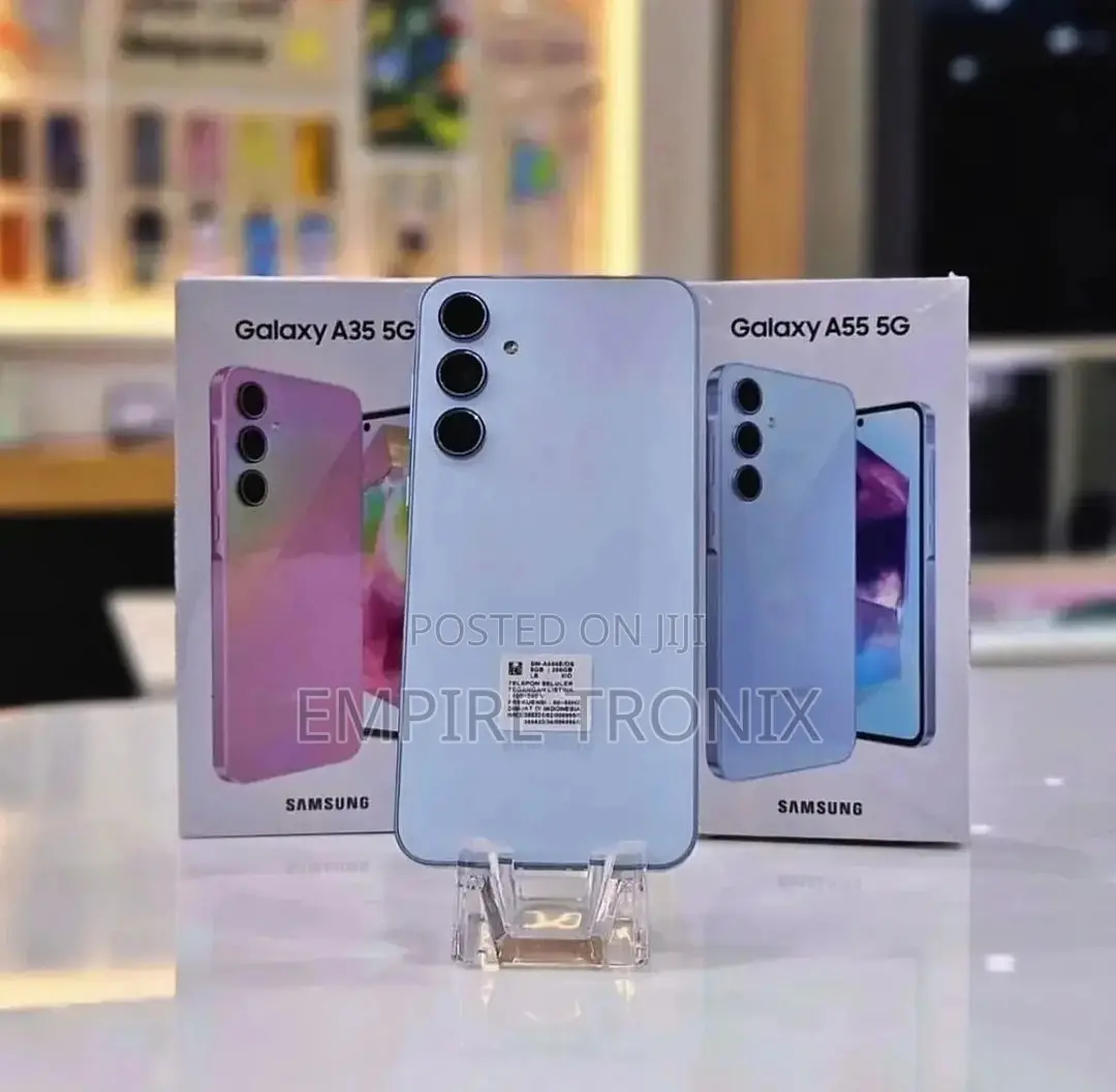 New Samsung Galaxy A55 128 GB Yellow