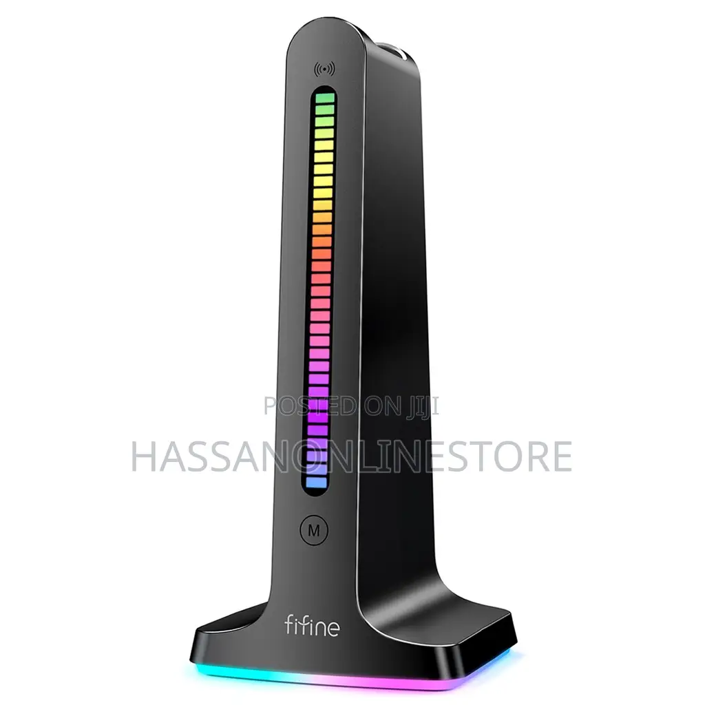 Porodo Gaming RGB Dynamic Sound Lighting Headphone Stand