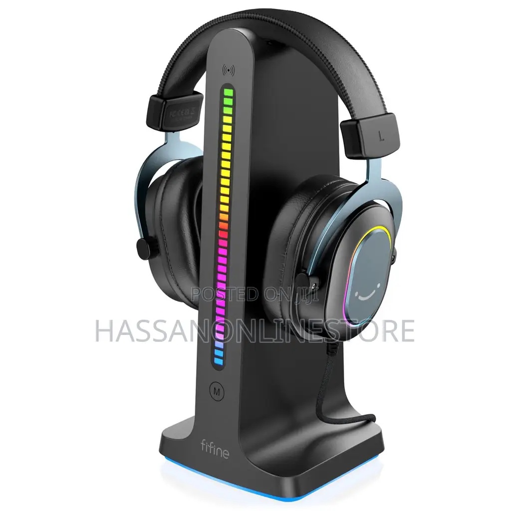 Porodo Gaming RGB Dynamic Sound Lighting Headphone Stand