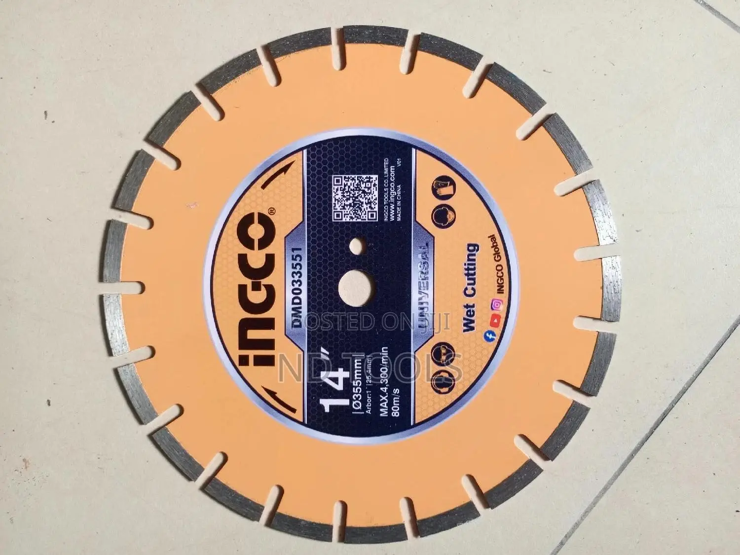 Diamond Saw Blade 14"