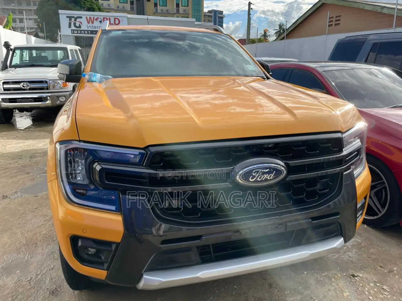 Ford Ranger 2023 Yellow