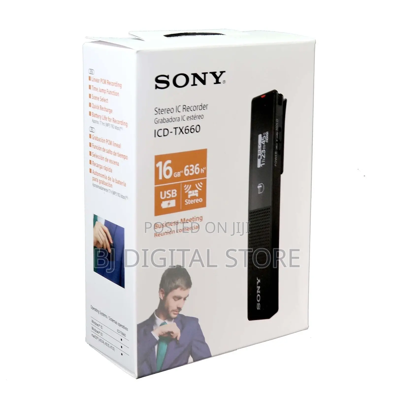 Sony TX660 Digital Voice Recorder