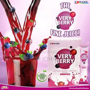 Edmark Very Berry Juice Safi Na Salama Inaotibu Magonjwa Nk.