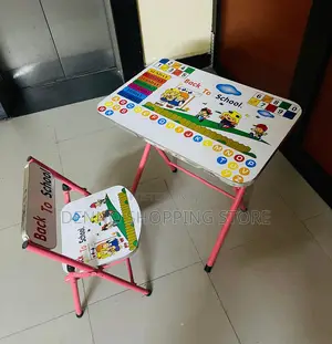 Kiti Na Meza Kusomea Mtoto