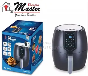 Electro Master Digital Air Fryer 4.5 Litres Soft Touch
