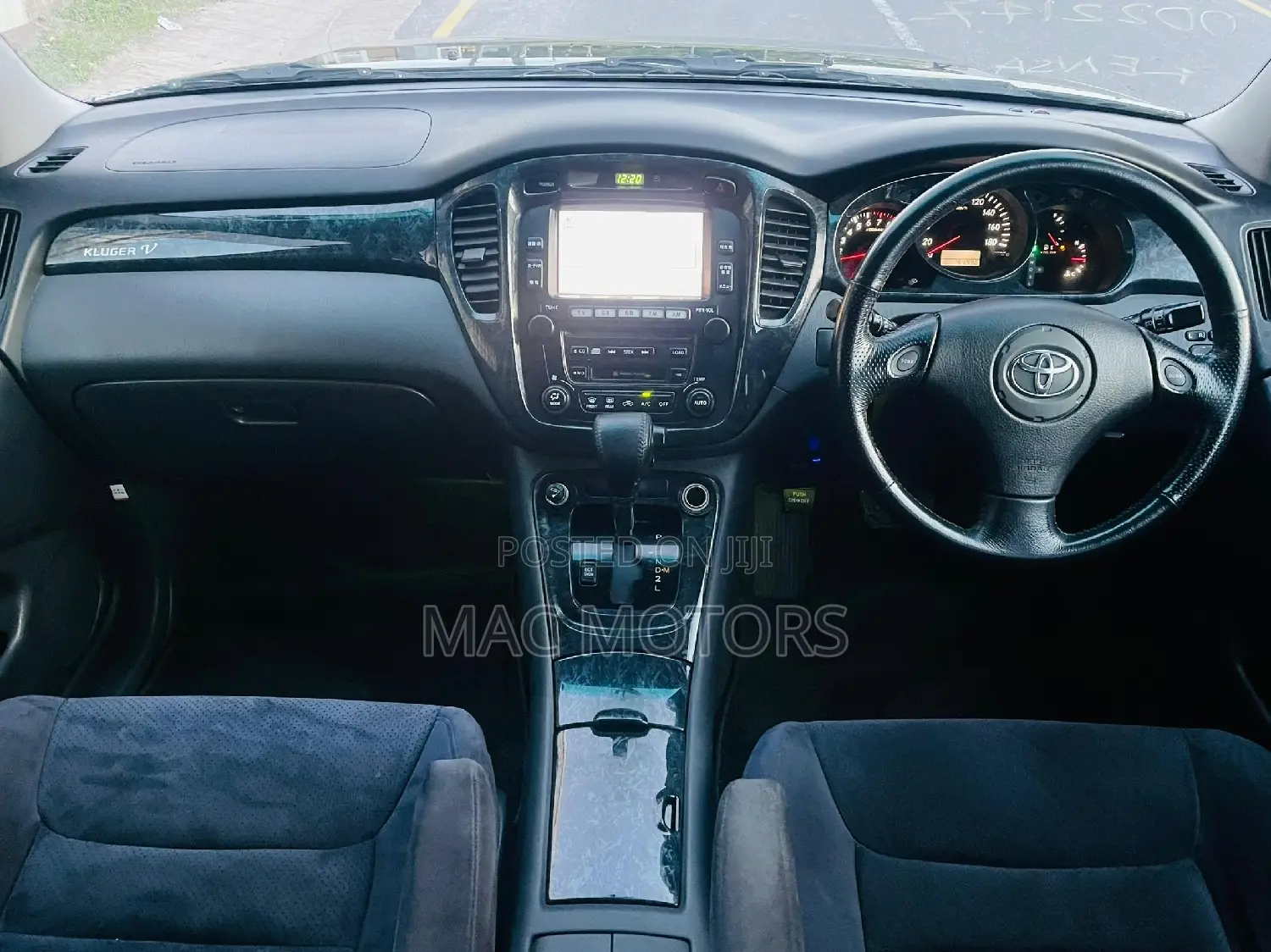 Toyota Kluger 2002 Black