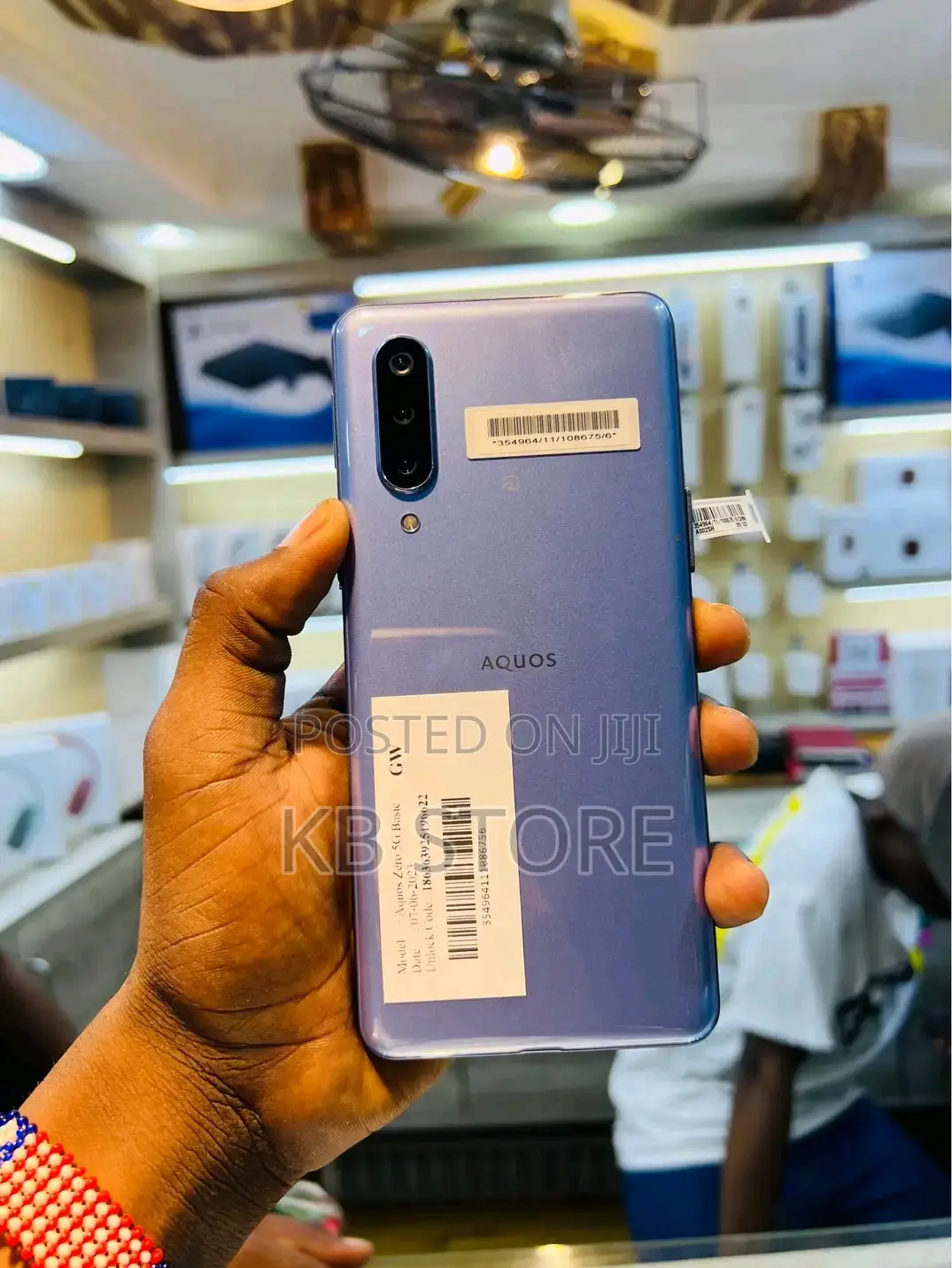 Sharp Aquos Zero 5G Basic 64 GB Blue