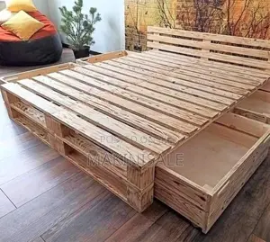 Pine Wood Bed Nzuri Sana