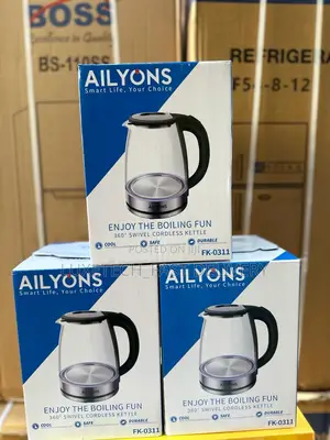 Ailyons Transparency Water Kettle, Durable, FK-0311