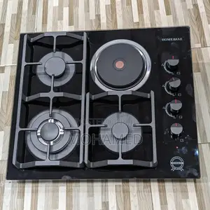 Homebase 3gas Electric Cooker/Jiko LA Gesi Na Umeme