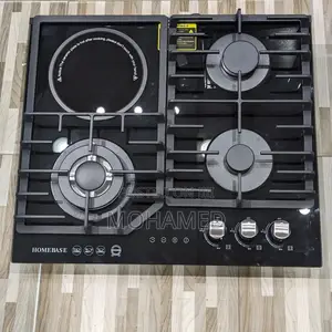 Homhomebase 3gas 1electric Cooker/Jiko LA Gesi Na Umeme