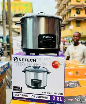 Pinetech 2.8L Rice Cooker Strong Metal Body