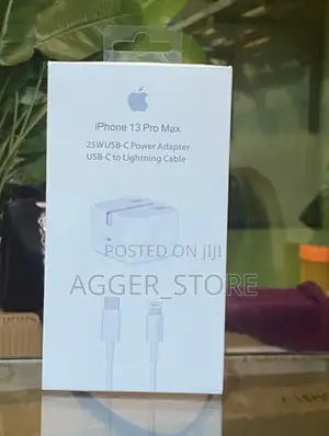 iPhone 14 Pro Max ADAPTER ORIGINAL 25 Watt (Brand New)