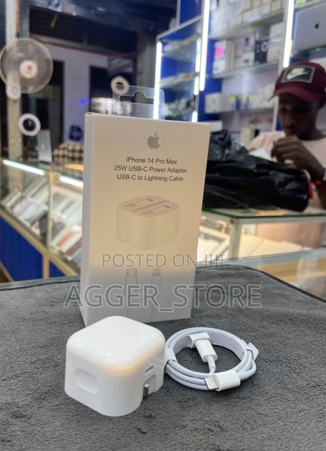 iPhone 14 Pro Max ADAPTER ORIGINAL 25 Watt (Brand New)