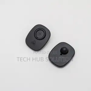 Small Square Black RF Tag