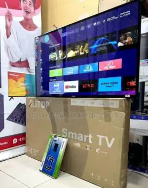 Alitop Smart Tv Inch 43 Frameless Full Hd