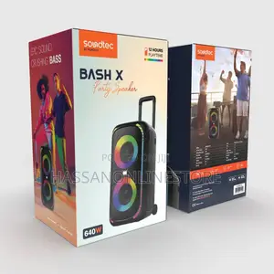 Porodo Soundtec 640W Party Speaker With Trolley - Bash X