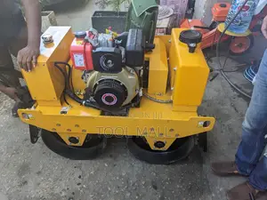 Diesel Pedestrian Roller Double Roll