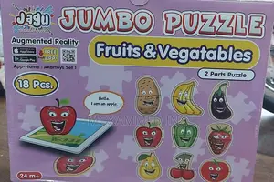 Jumbo Puzzle 18pcs Fruits