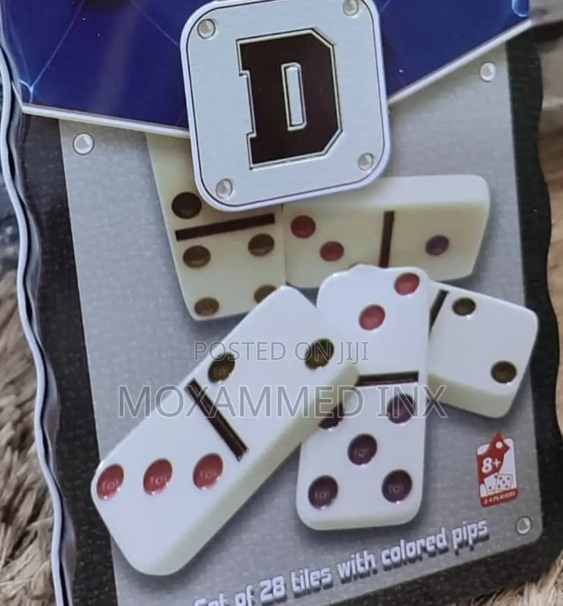 Double Six Color Dot Dominoes