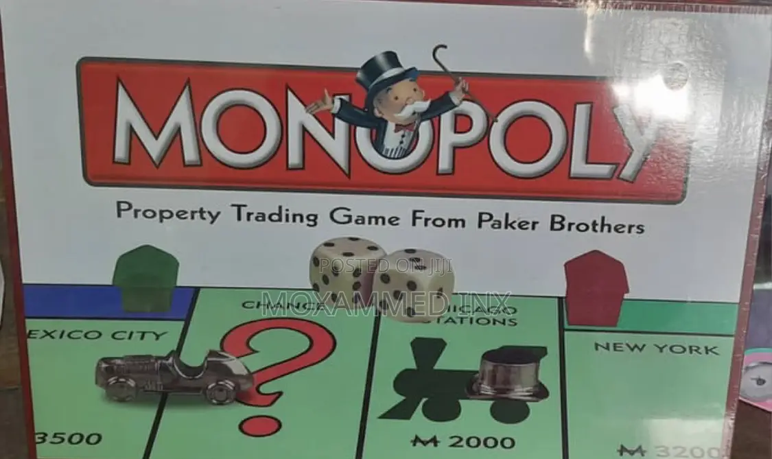 Monopoly By Paker Brothers