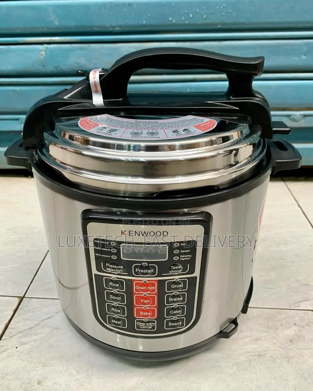 Kenwood Digital Pressure Cooker 6 Litres Original