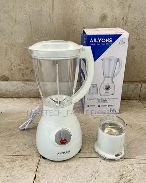Ailyons Blender 1.5 Litre High Quality 2 in 1 Functions