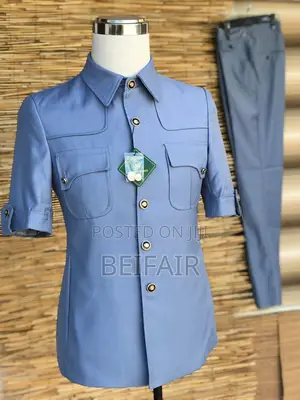 Kaunda Suti Mikono Mifupi | Short Sleeves Kaunda Suits