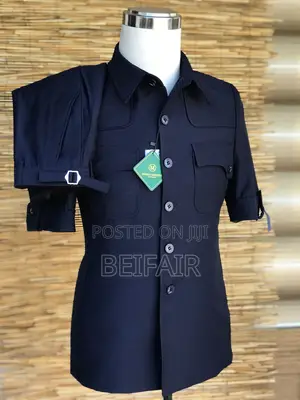 Kaunda Suti Mikono Mifupi | Short Sleeves Kaunda Suits
