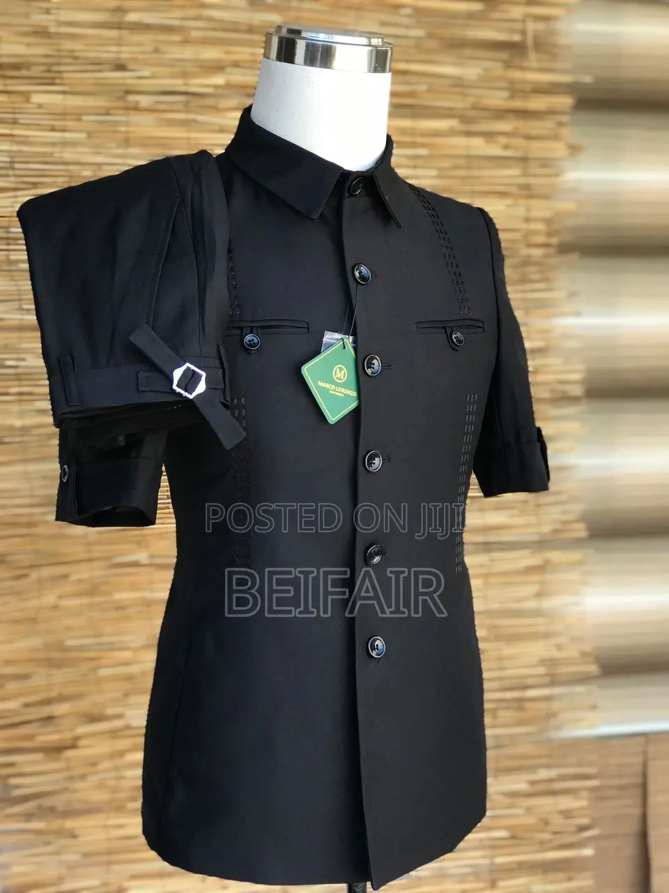 Kaunda Suti Mikono Mifupi | Short Sleeves Kaunda Suits