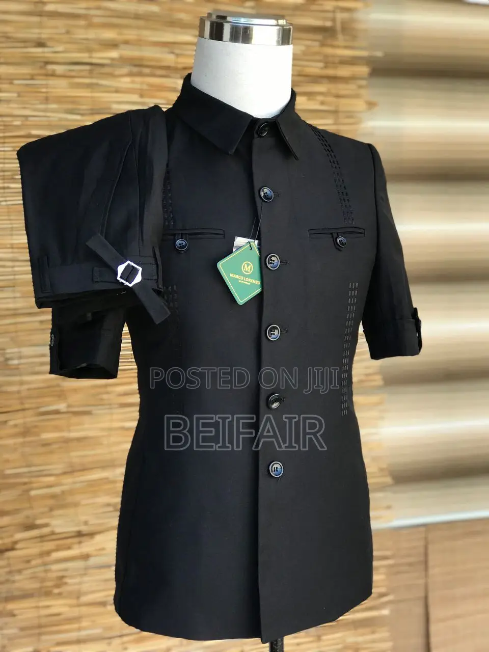 Kaunda Suti Mikono Mifupi | Short Sleeves Kaunda Suits