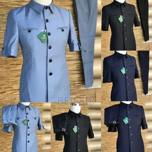 Kaunda Suti Za Kiume | Men's Kaunda Suits | Short Sleeves