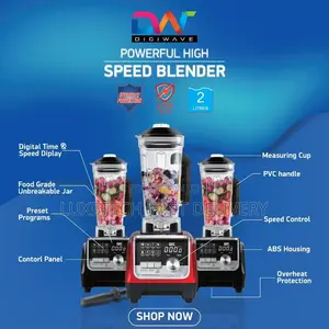 Powerful High Speed Digital Heavy Duty Blender 2 Litres