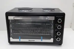 Skywood Electric Oven 63 Litres With 2 Burners Hotplates