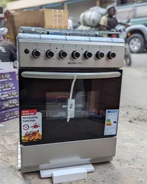 Mo Electro Full Gas Plates Cooker With Electric Oven 50×50